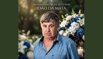 Família Vasconcelos de Luto pelo Falecimento do João da Mata de Fátima do Sul