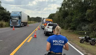 AGORA: Homem morre em acidente na BR-163 quando viajava para Campo Grande