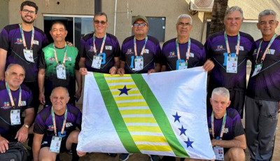 Vicentina conquista titulo inédito estadual no voleibol adaptado 60+