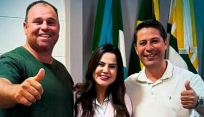 "Vicentina é Mara": Prefeito Cléber e vice Oncinha se posicionam na eleição à Câmara Federal