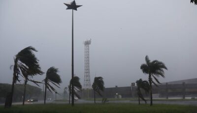 Inmet emite alerta de ventania acima de 100 km/h e baixa umidade para todo MS