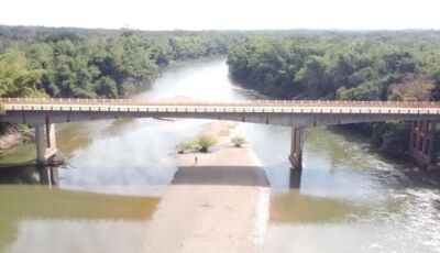 Ponte da MS-345 será interditada para avanço da obra e reforço da segurança no acesso a Bonito