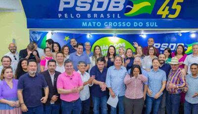 Em convenção, PSDB de MS oficializa pré-candidatos à Câmara Federal e Assembléia Legislativa