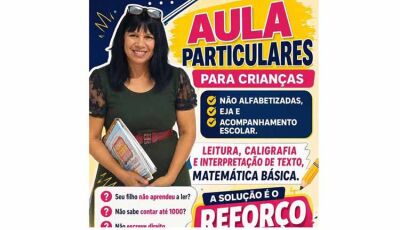 Seu filho não vai bem na escola? Aulas de reforço escolar com a Professora Luzinete