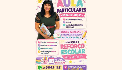 Seu filho não vai bem na escola? Aulas de reforço escolar com a Professora Luzinete