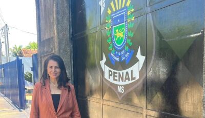 Procuradora Especial da Mulher leva sua história de superação para dentro presídio feminino de Jateí