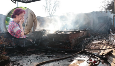 Moradora se desespera ao ver casa destruída por incêndio em Campo Grande: 'Não tenho para onde ir' 