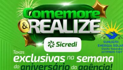 Sunligth promoverá plantão de vendas em frente ao Sicred em Fátima do Sul nos dias 3 e 4 de Agosto