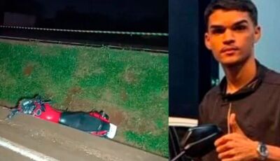 Jovem se acidentou e morreu um dia depois de comprar moto