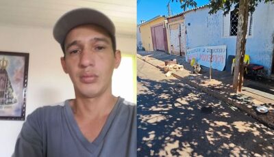 Trabalhador cambaleia, cai e morre em rua de cidade do MS (vídeo)