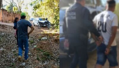 Suspeito de feminicídio é localizado com criança em área de mata