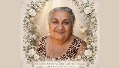 Fatima do Sul se despede de Maria Aparecida, mãe da Rosaninha do Ceim Abelhinha