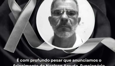 Com tristeza Jatei se despede do Naelson funcionário da prefeitura