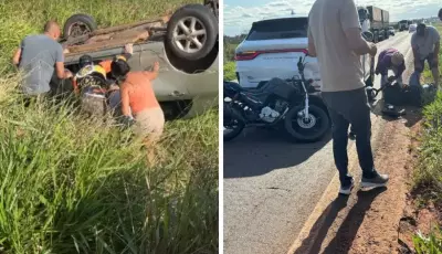 Feriado é marcado por dois acidentes e uma morte nas rodovias de Ivinhema
