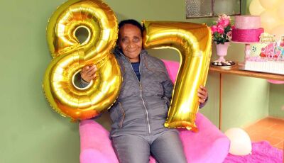 Aos 87 anos, pioneira de Fátima do Sul celebra vida cercada por gerações e fé inabalável