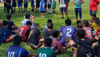 Vicentina: Trabalho de base no futebol de campo desperta atenção de clube paranaense