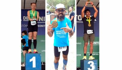 Atleta de Fát do Sul se torna a 1ª mulher a correr uma maratona, se destaca na 1ª maratona de Bonito