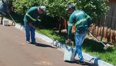 Prefeitura de Vicentina mantém rotina de cuidar da cidade, dos distritos e estradas rurais
