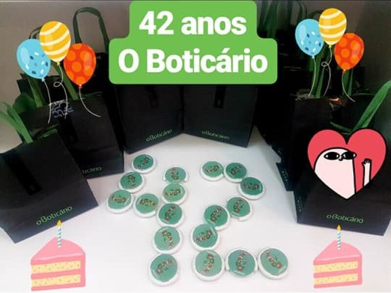 O Boticário completa 42 anos e terá bolo, sorteio de brindes e comprou ...