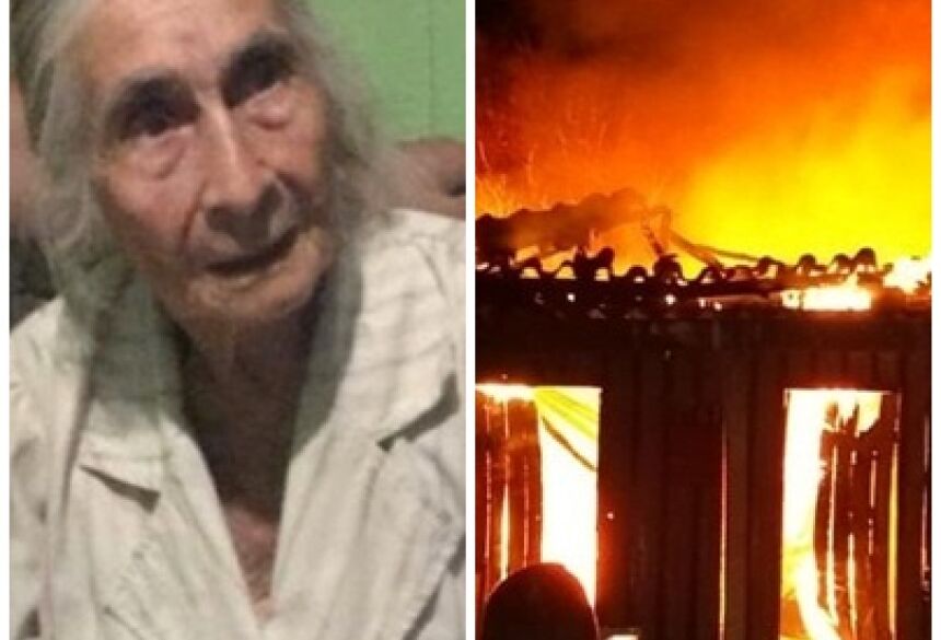 Incêndio destrói casa em Itaporã e idosa precisa de doações