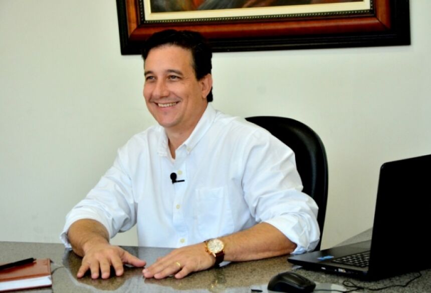 Pré-candidato a prefeito de Nova Alvorada do Sul Jose Paulo Paelari