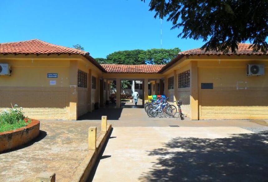 Escola Estadual Leopoldo Dalmolin, em Itaquiraí -