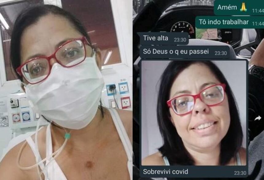 Andreia Alves Silva, que morreu de Covid-19 quase 20 dias após ter comemorado cura da doença