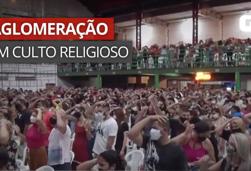No auge da pandemia, Brasil discute liberação de realização de eventos religiosos com público presente em templos