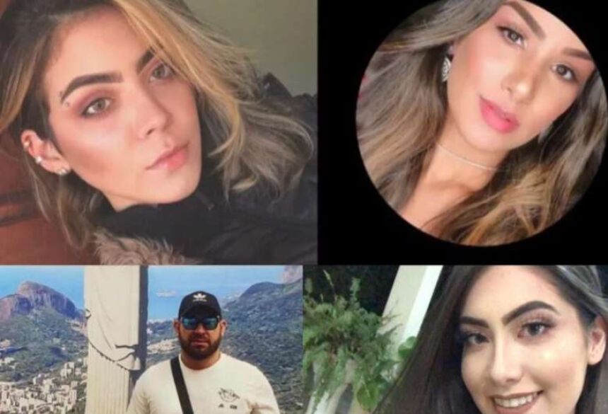 Rhannye Jamilly, Kaline Reinoso, Osmar Vicente e Haylle Carolina morreram no ataque - Crédito: Hedio Fazan/Dourados News