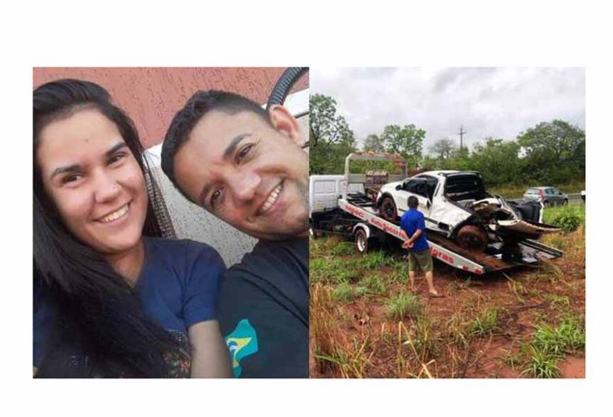 Mulher morreu e marido sobreviveu a acidente - Crédito: Jornal Tribuna Livre