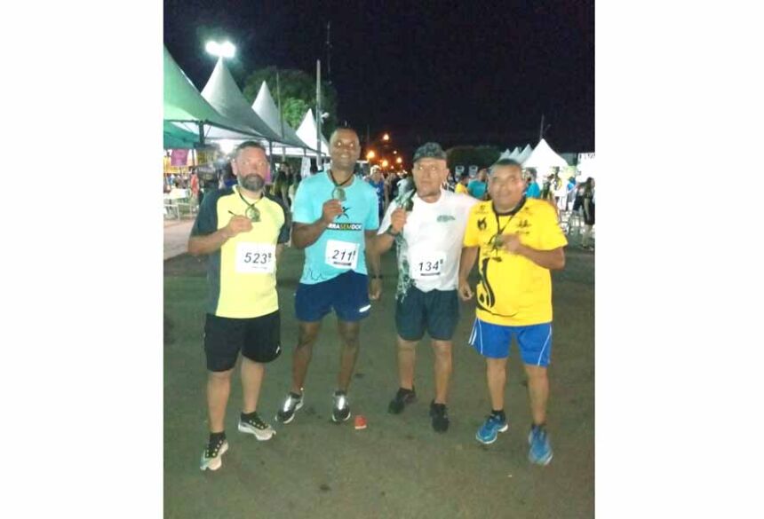 Atletas corredores de Fátima do Sul
