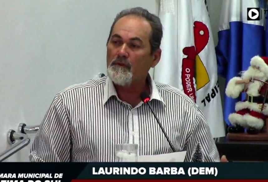 VEREADOR LAURINDO BARBA - DEM