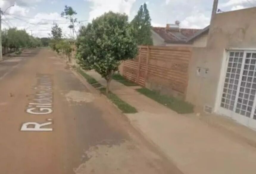 Rua onde aconteceu o assassinato