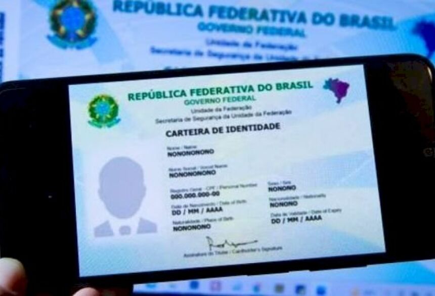 Nova carteira de identidade trará o número do CPF e não mais o RG. Foto; ADRIANA TOFFETTI/ATO PRESS/ESTADÃO CONTEÚDO-22/07/2022