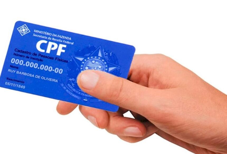 Documento único Cpf Será Suficiente Para Identificação Do Cidadão Fátima News 4214