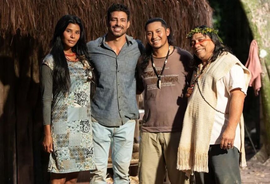 Indígenas Guató terão destaque na nova novela da Globo   (Foto: Globo/Reprodução)