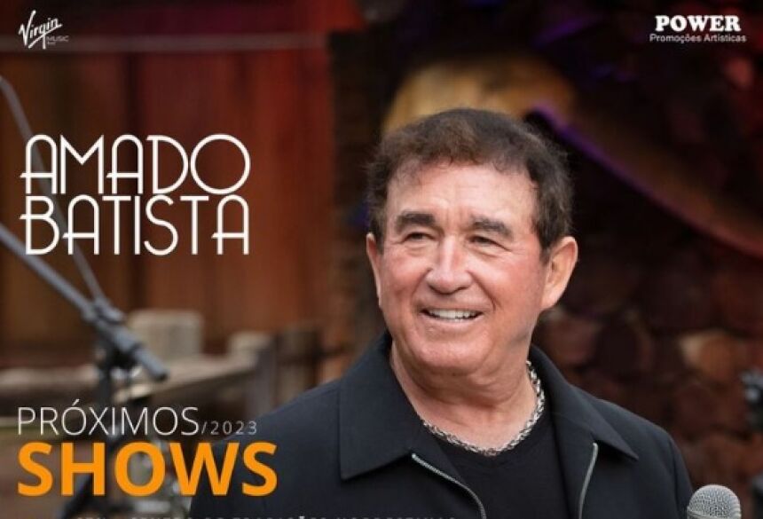AMADO BATISTA - FOTO: INSTAGRAM OFICIAL @amadobatistaoficial