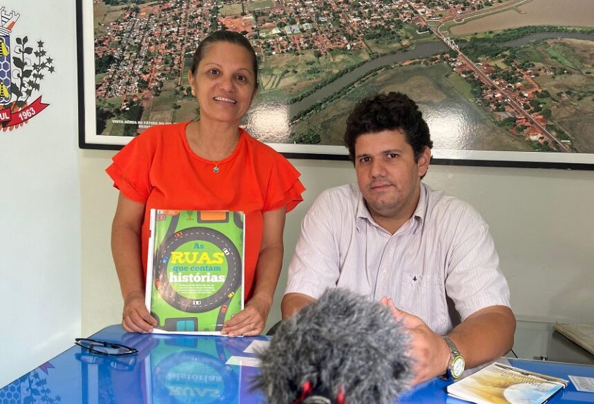 Professora Claudia Coutinho Capilé e o professor Wagner Cordeiro Chagas