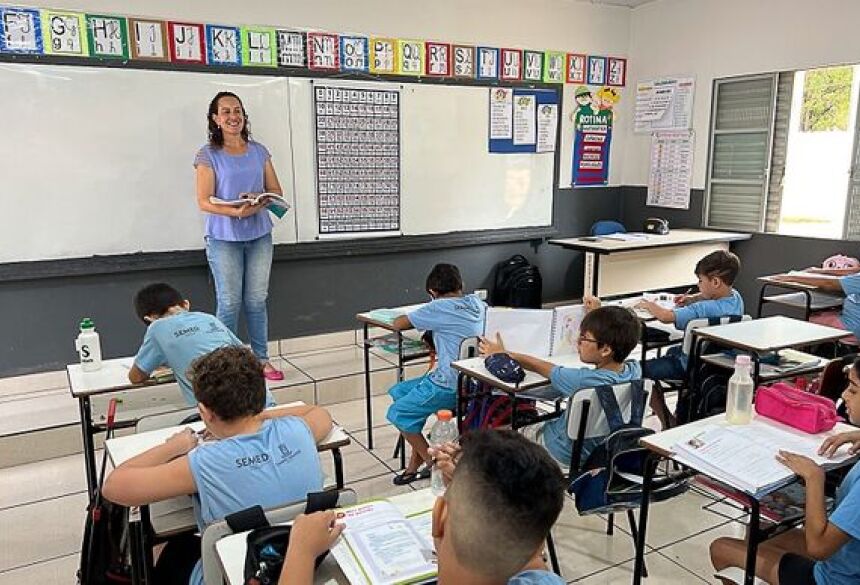 Adriane Lopes destaca compromisso com a Educação da cidade - Crédito: Divulgação PMCG