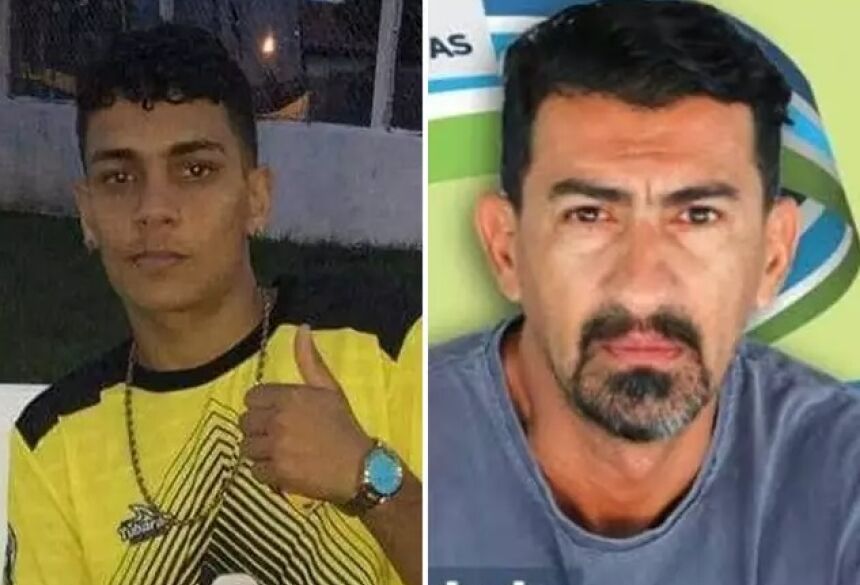João Vitor, à esquerda, e Jair Ferreira, à direita, vítimas do homicídio (Foto: Reprodução/Rede Social) - CREDITO: CAMPO GRANDE NEWS