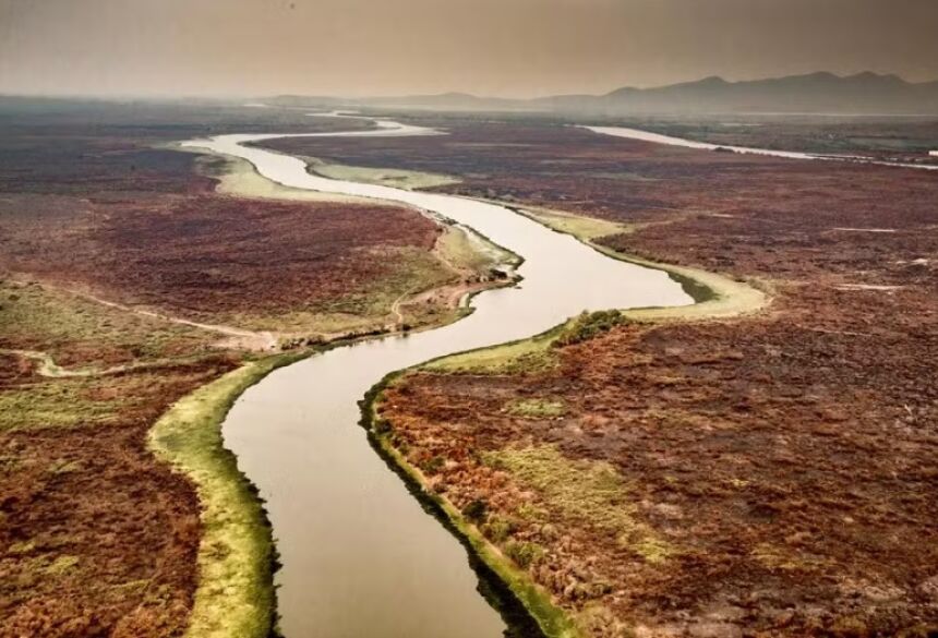 Fotógrafo Araquém Alcântara registrou destruição causada pelo fogo no Pantanal.  Foto: Araquém Alcântara