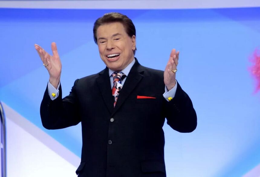 Apresentador Silvio Santos durante programa dominical (Foto: Lourival Ribeiro/SBT) 