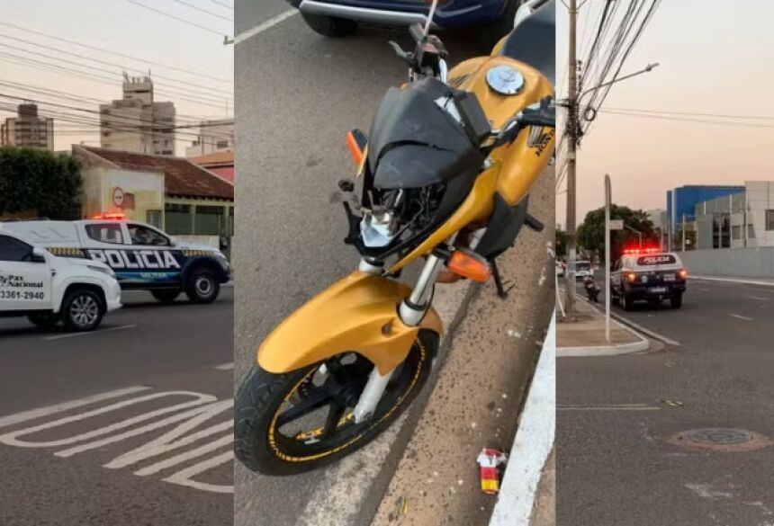 A vítima foi encontrada sem documentos de identificação e conduzia uma motocicleta de origem de Maracaju  Foto: Rafaela Palieraqui/g1 MS