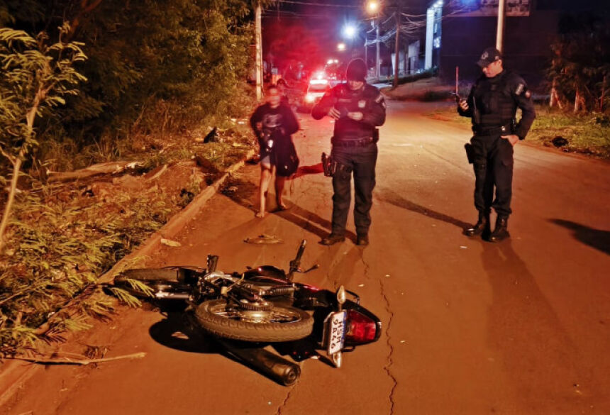 Vítima foi atropelada por uma moto Honda Titan; Foto: Arquivo/Sidnei Bronka/Ligado Na Notícia