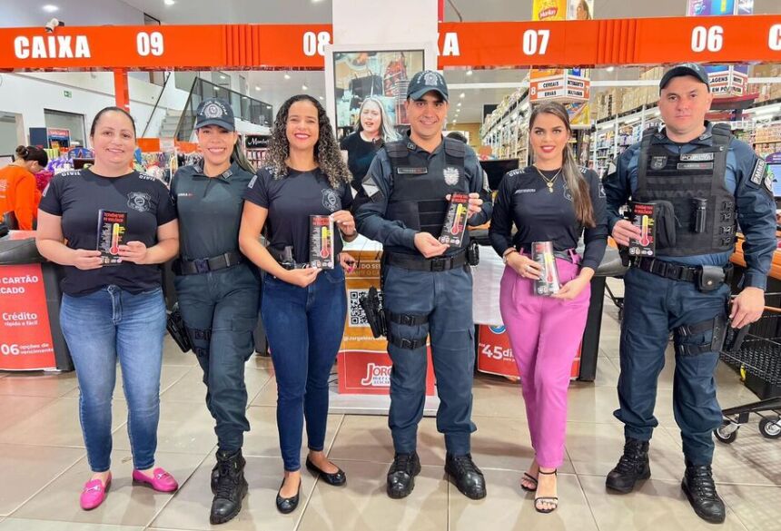 Polícia Militar intensifica proteção à mulher durante o Agosto Lilás com a Operação Shamar - (Foto: PCMS)