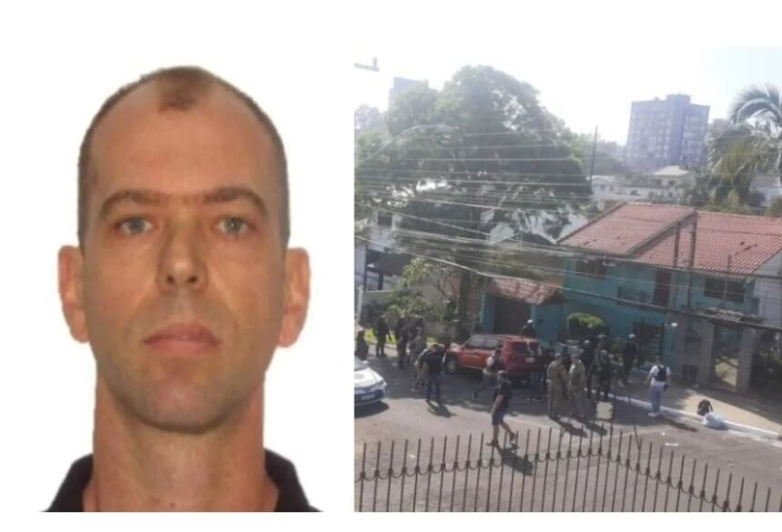 Edson Fernando Crippa, de 45 anos, morreu após ferir várias pessoas a tiros, em Novo Hamburgo, no Rio Grande do Sul