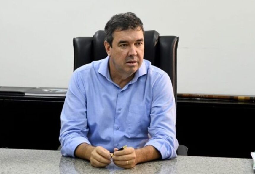 Eduardo Riedel: "O Estado tem posição estratégica na Rota Bioceânica" (Foto: Bruno Rezende)