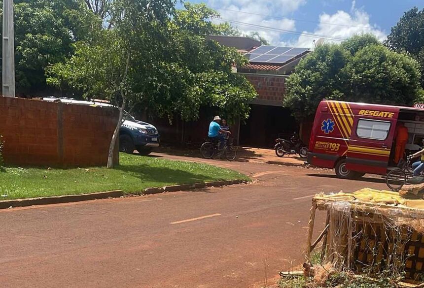 Criança foi socorrida por Corpo de Bombeiros