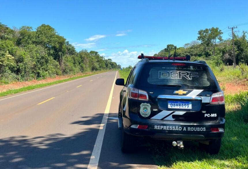 Captura foi efetuada por policiais da Derf; 