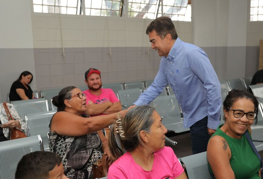 Prefeito Marçal Filho conversou com usuários e acompanhou sobre os serviços prestados pela Unidade de Saúde do Jardim Maracanã. Foto: A. Frota